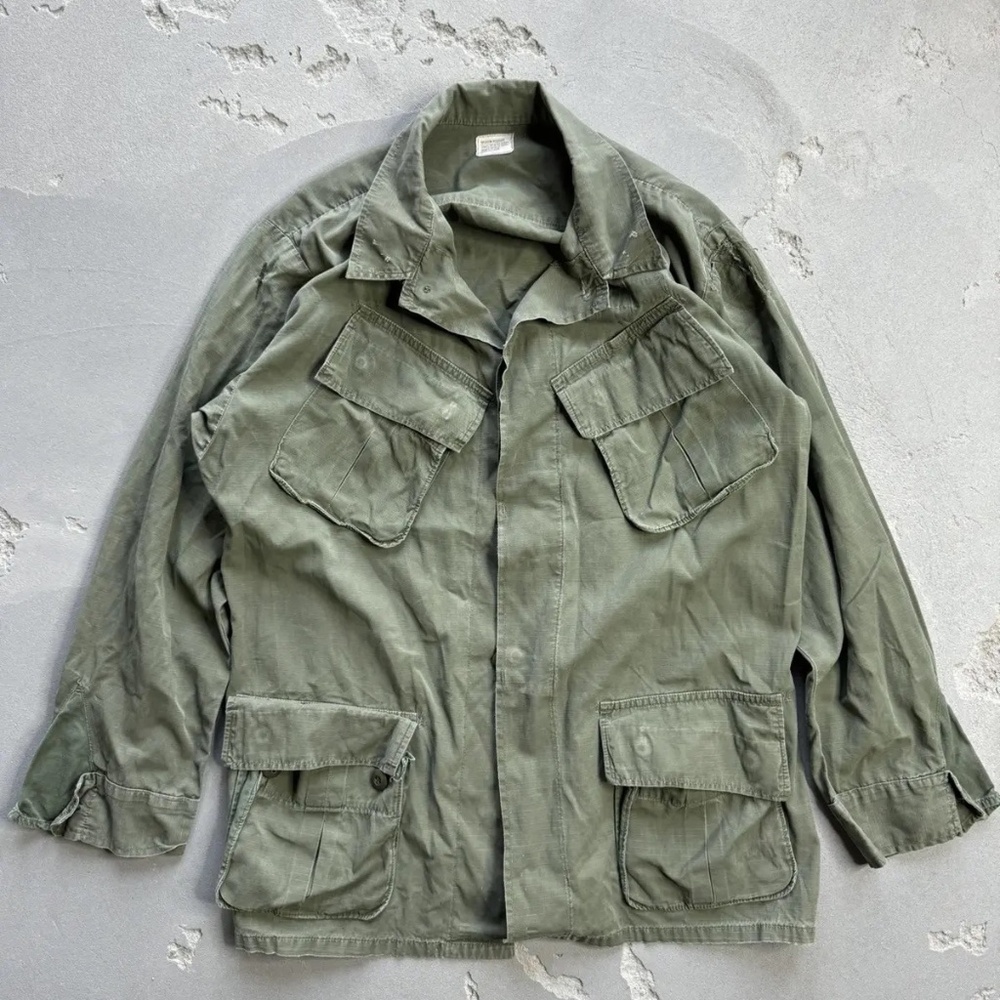 Mens Vintage M-65 Army Field Jacket